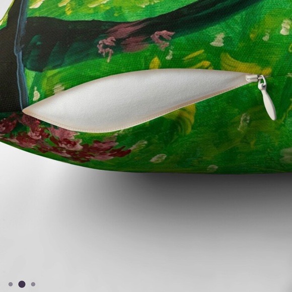 Spring Fever Throw Pillow(with insert) - Picture 2 of 3